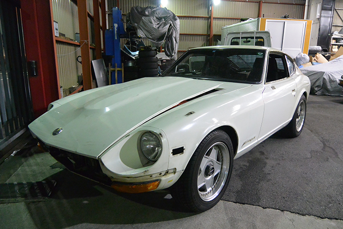 フェアレディZ S30Z 48年式 ホワイト オールペン仕上げ ティー